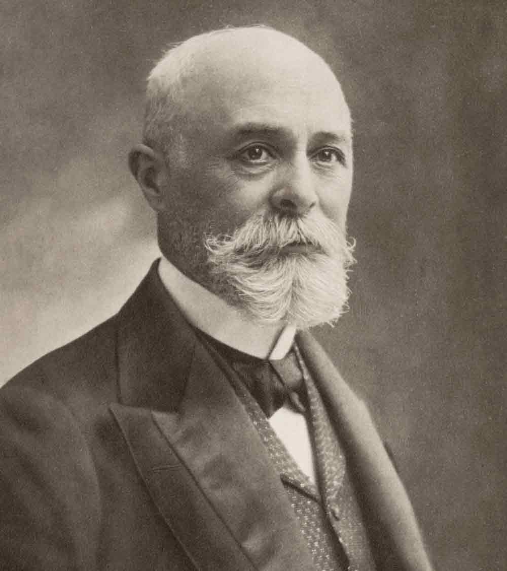 Portrait of Antoine-Henri Becquerel, French physicist who discovered radioactivity in 1896.