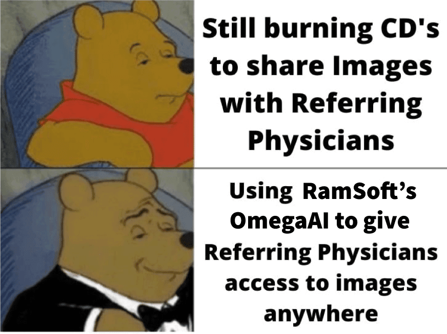 stop burning cds radiology joke