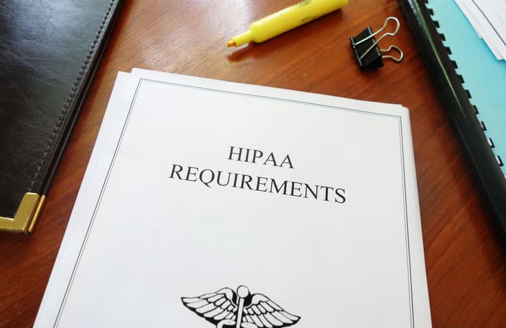 HIPAA requirements image